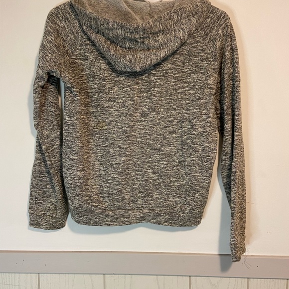 Grey Zip Hoodie Sweater - Picture 3 of 5